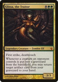 Glissa, the Traitor (Mirrodin Besieged) [Oversize Cards] | D20 Games