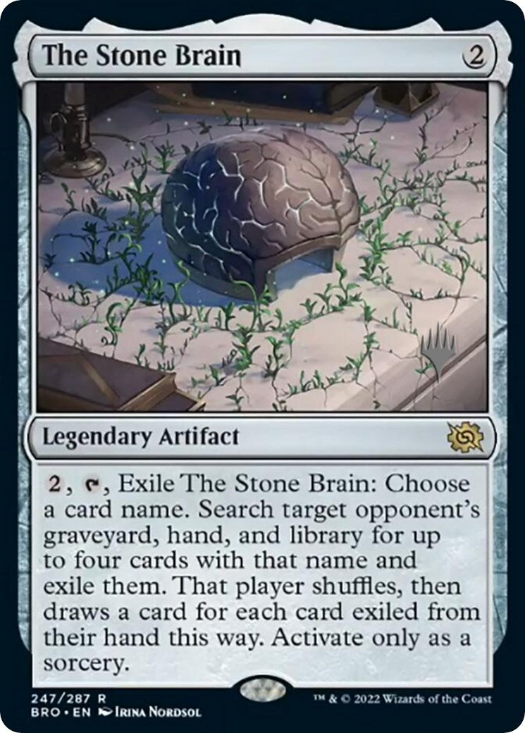 The Stone Brain (Promo Pack) [The Brothers' War Promos] | D20 Games