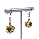 Dead Man's Gold - Ioun Stone D20 Dice Earrings