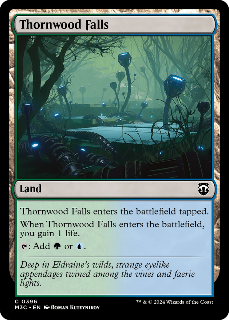 Thornwood Falls (Ripple Foil) [Modern Horizons 3 Commander] | D20 Games