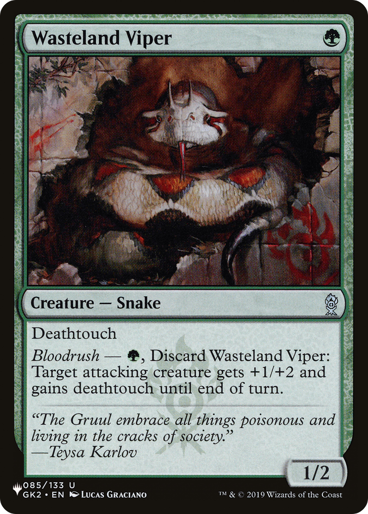 Wasteland Viper [The List Reprints] | D20 Games