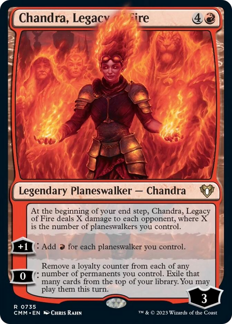 Chandra, Legacy of Fire [Commander Masters] | D20 Games