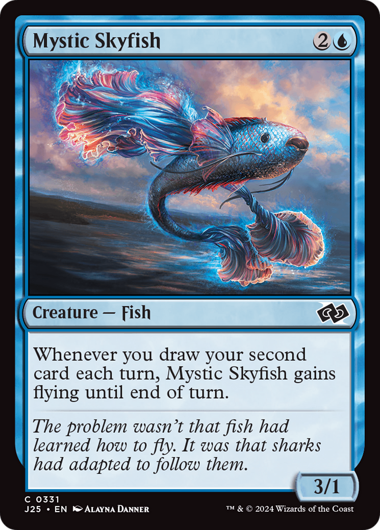 Mystic Skyfish [Foundations Jumpstart] | D20 Games