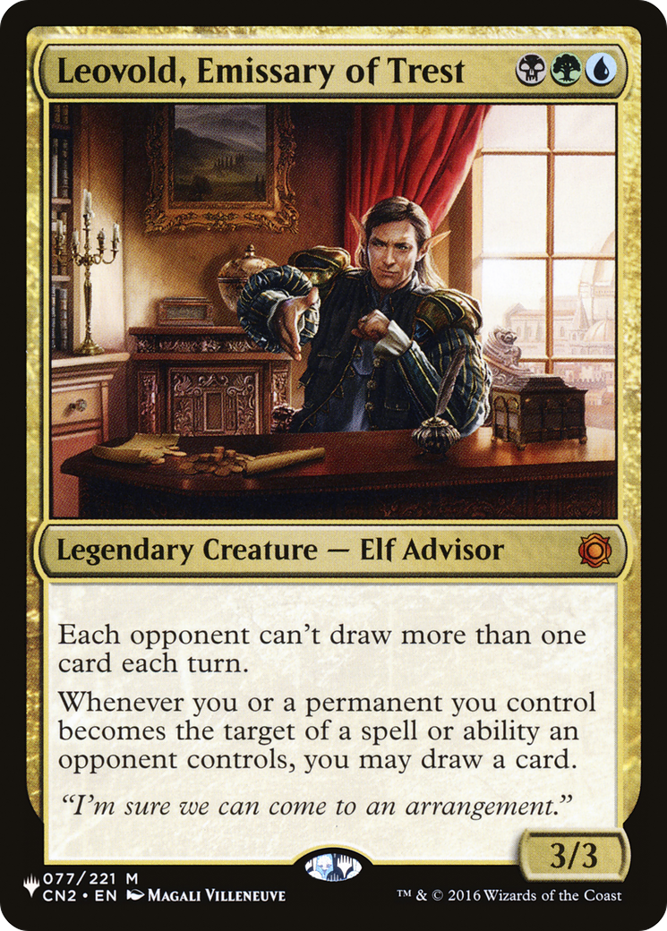 Leovold, Emissary of Trest [The List Reprints] | D20 Games