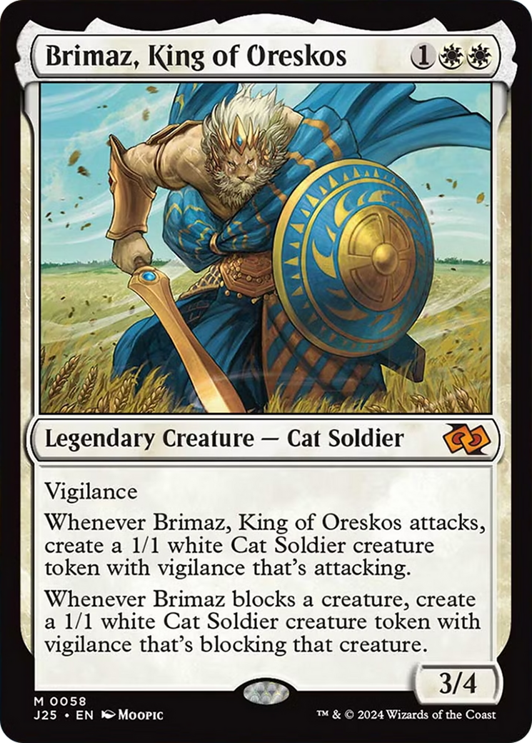 Brimaz, King of Oreskos [Foundations Jumpstart] | D20 Games