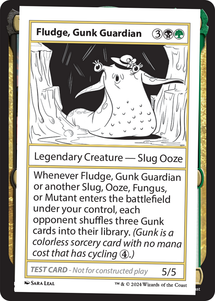 Fludge, Gunk Guardian [Mystery Booster 2 Playtest Cards] | D20 Games