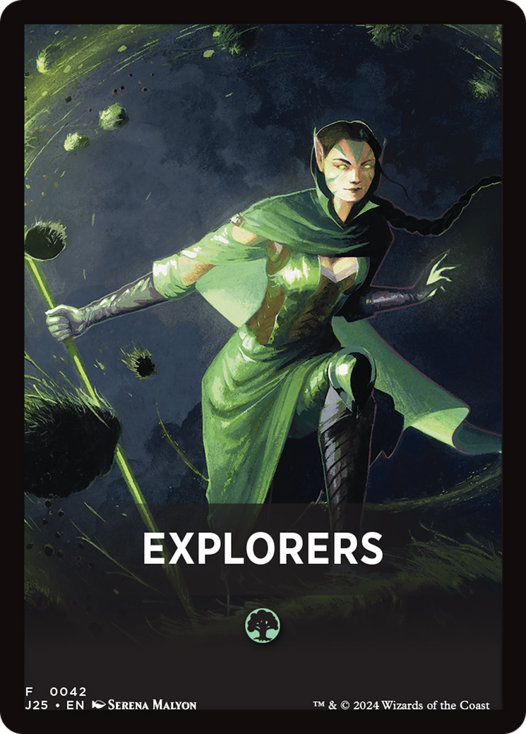 Explorers Theme Card [Foundations Jumpstart Front Cards] | D20 Games