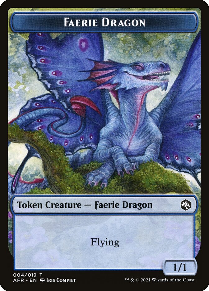 Faerie Dragon Token [Dungeons & Dragons: Adventures in the Forgotten Realms Tokens] | D20 Games