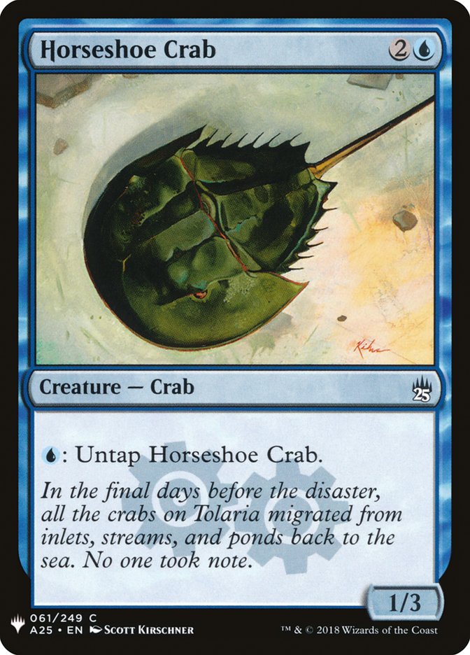 Horseshoe Crab [Mystery Booster] | D20 Games