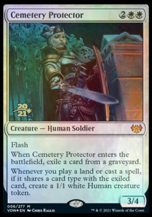 Cemetery Protector [Innistrad: Crimson Vow Prerelease Promos] | D20 Games