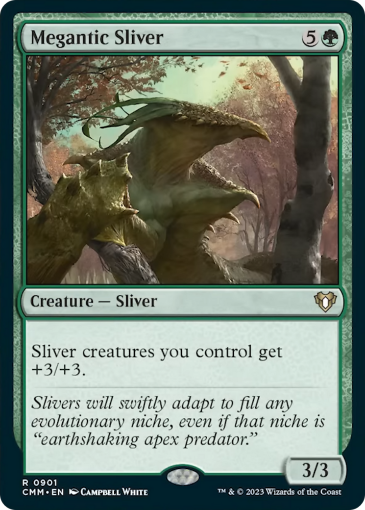 Megantic Sliver [Commander Masters] | D20 Games