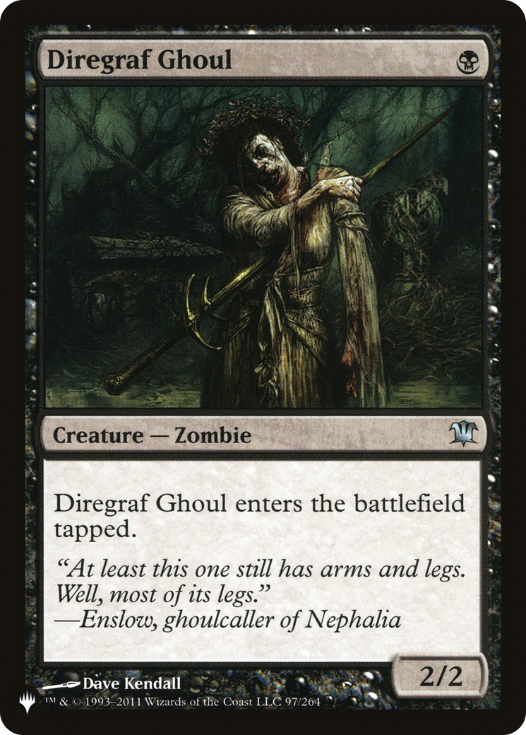 Diregraf Ghoul [The List] | D20 Games