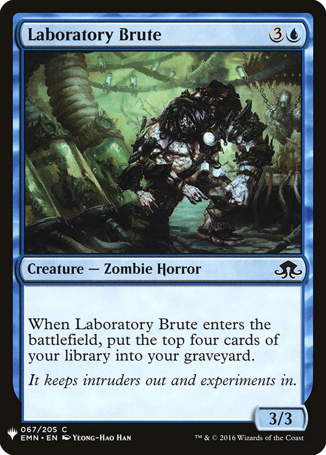 Laboratory Brute [Mystery Booster] | D20 Games