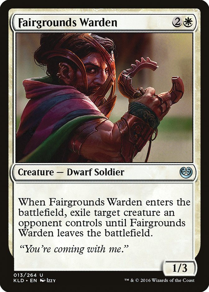 Fairgrounds Warden [Kaladesh] | D20 Games