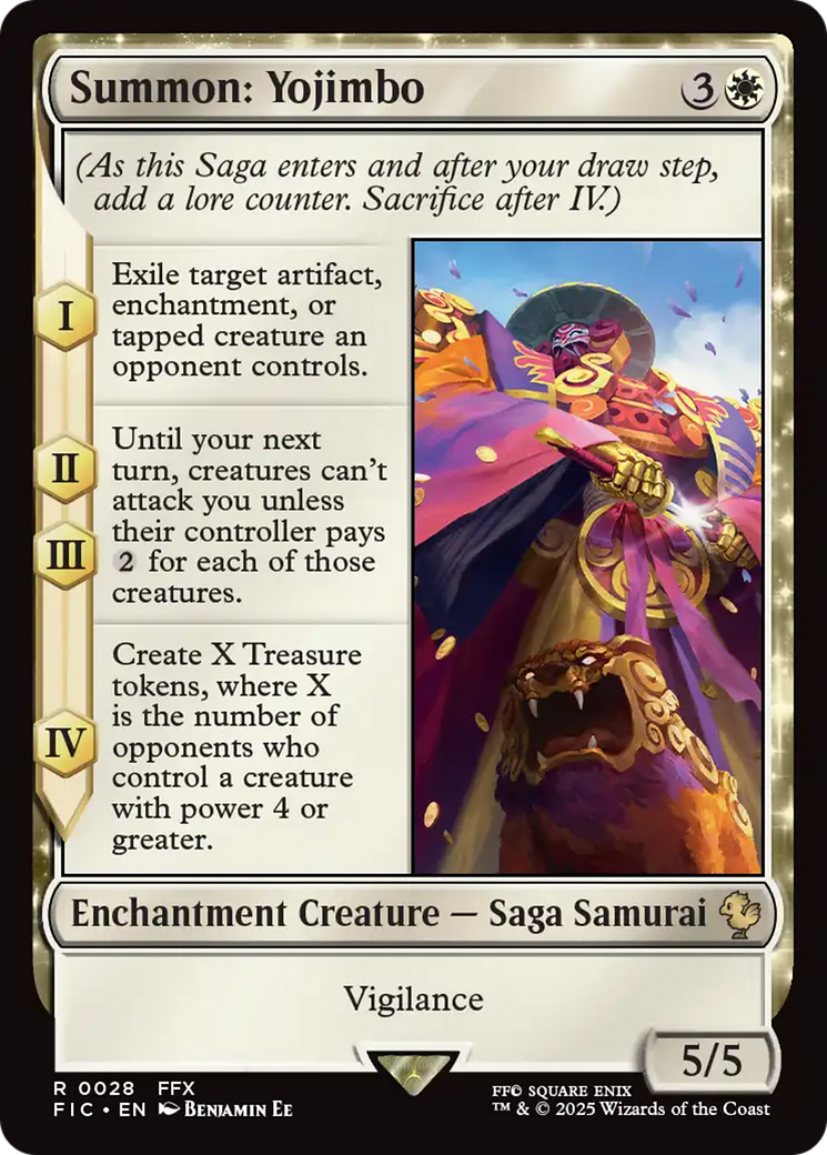 Summon: Yojimbo [FINAL FANTASY Commander] | D20 Games