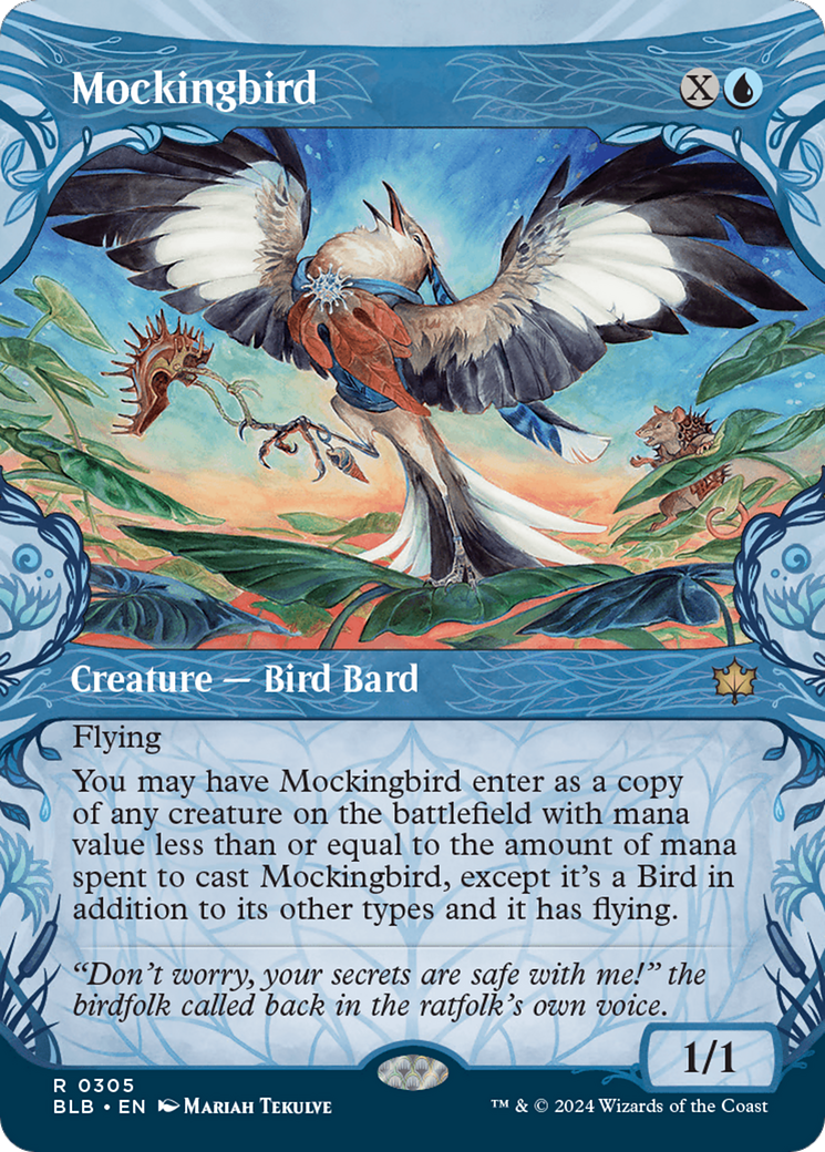 Mockingbird (Showcase) [Bloomburrow] | D20 Games