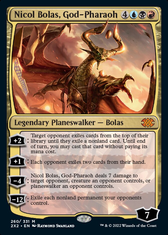 Nicol Bolas, God-Pharaoh [Double Masters 2022] | D20 Games