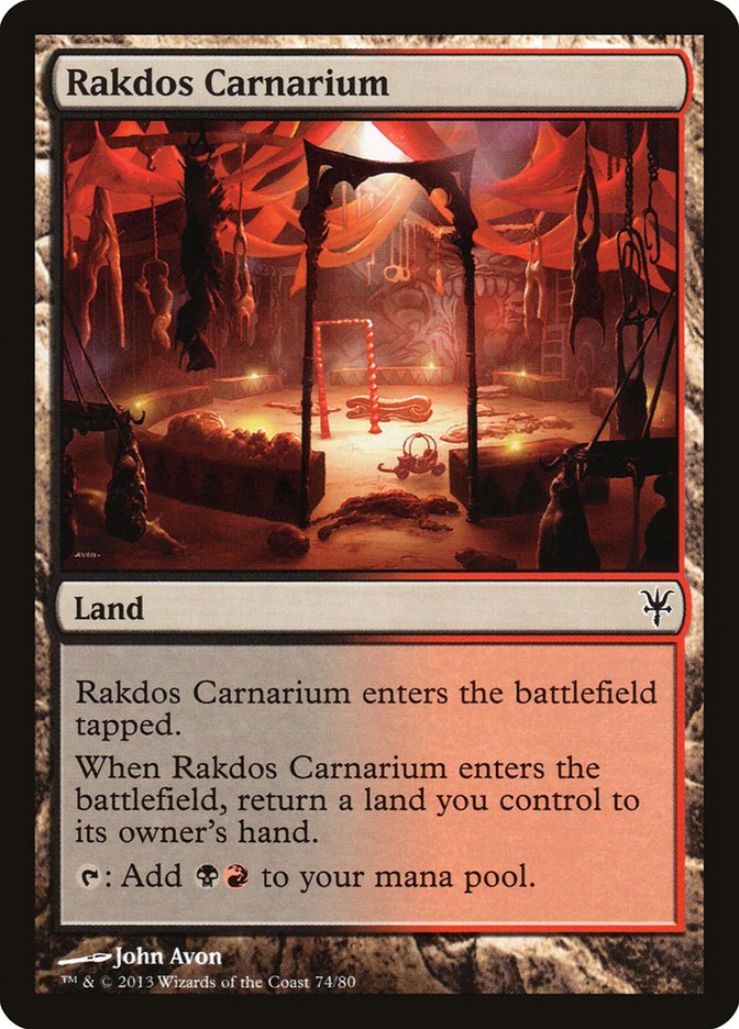 Rakdos Carnarium [Duel Decks: Sorin vs. Tibalt] | D20 Games