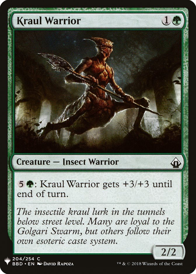 Kraul Warrior [Mystery Booster] | D20 Games