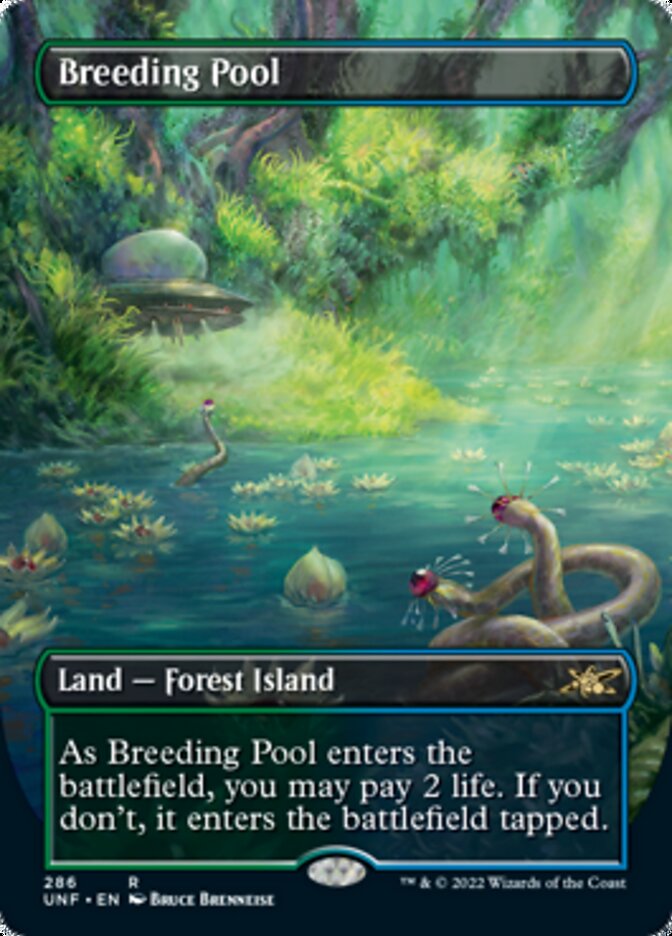 Breeding Pool (Borderless) [Unfinity] | D20 Games