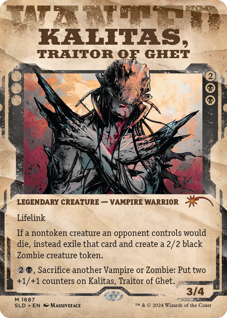 Kalitas, Traitor of Ghet [Secret Lair Drop Series] | D20 Games