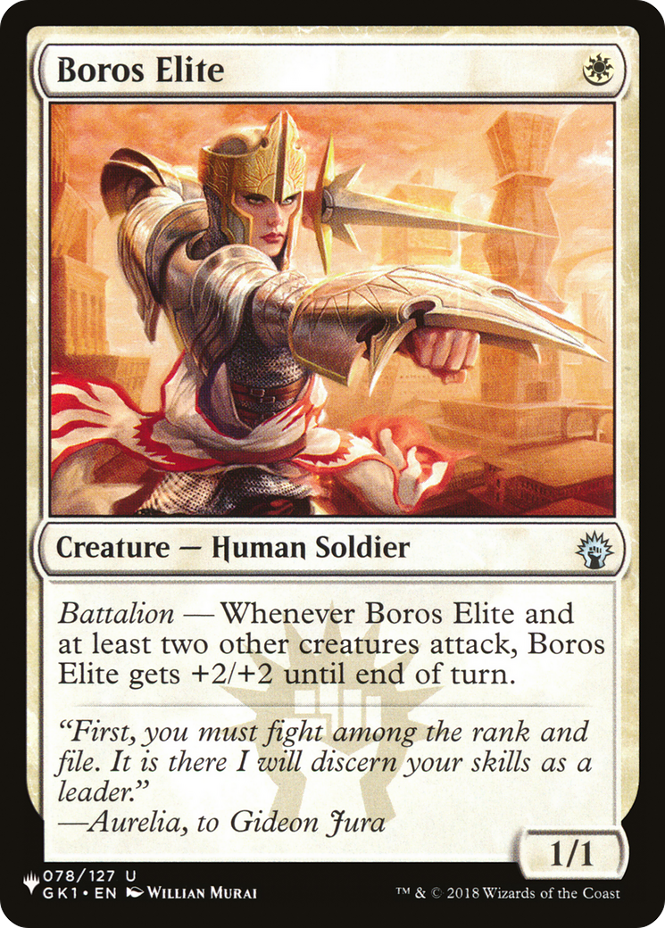 Boros Elite [The List] | D20 Games