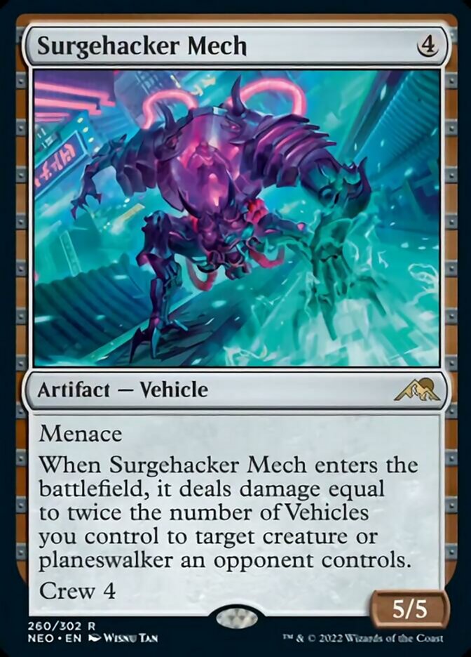 Surgehacker Mech [Kamigawa: Neon Dynasty] | D20 Games