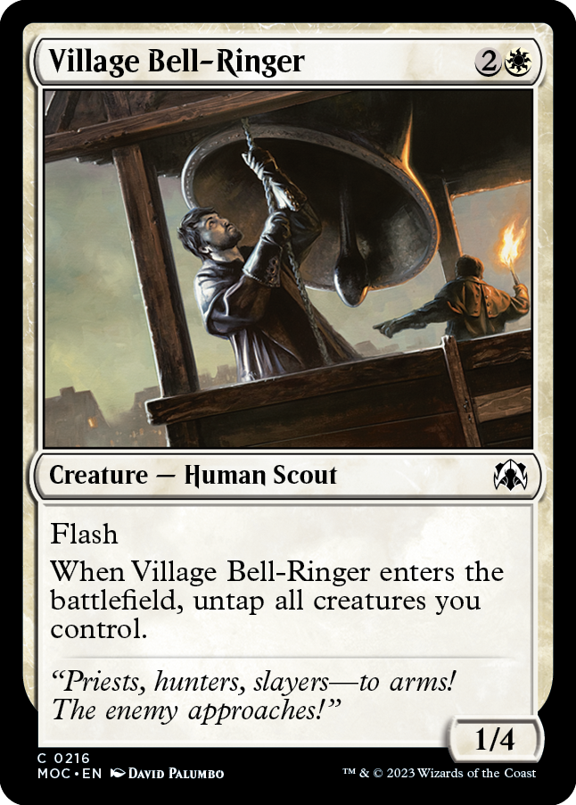 Village Bell-Ringer [March of the Machine Commander] | D20 Games