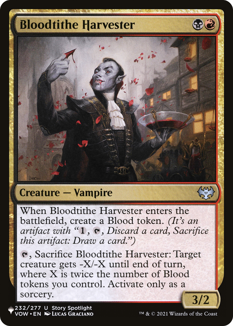 Bloodtithe Harvester [The List Reprints] | D20 Games