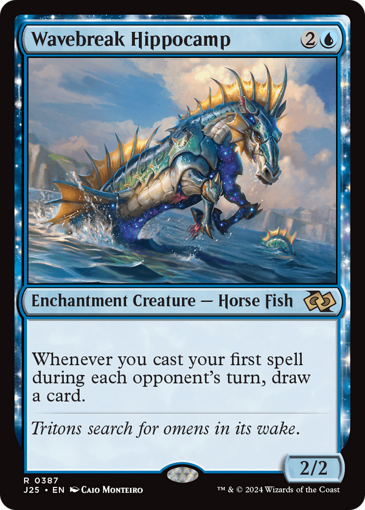 Wavebreak Hippocamp [Foundations Jumpstart] | D20 Games