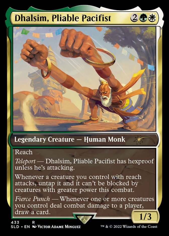 Dhalsim, Pliable Pacifist [Secret Lair Drop Series] | D20 Games