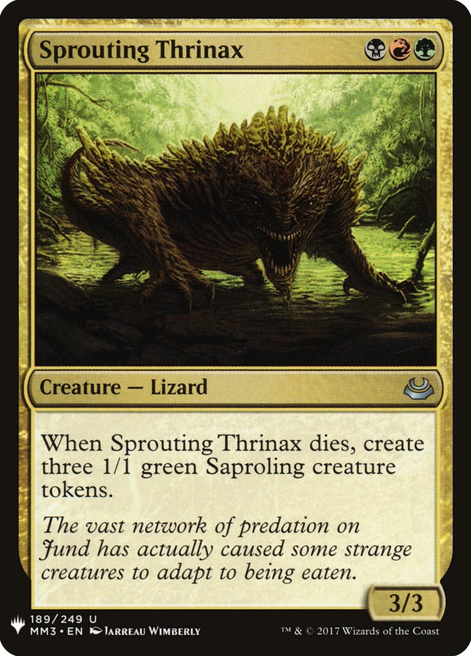 Sprouting Thrinax [Mystery Booster] | D20 Games