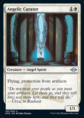 Angelic Curator (Foil Etched) [Modern Horizons 2] | D20 Games