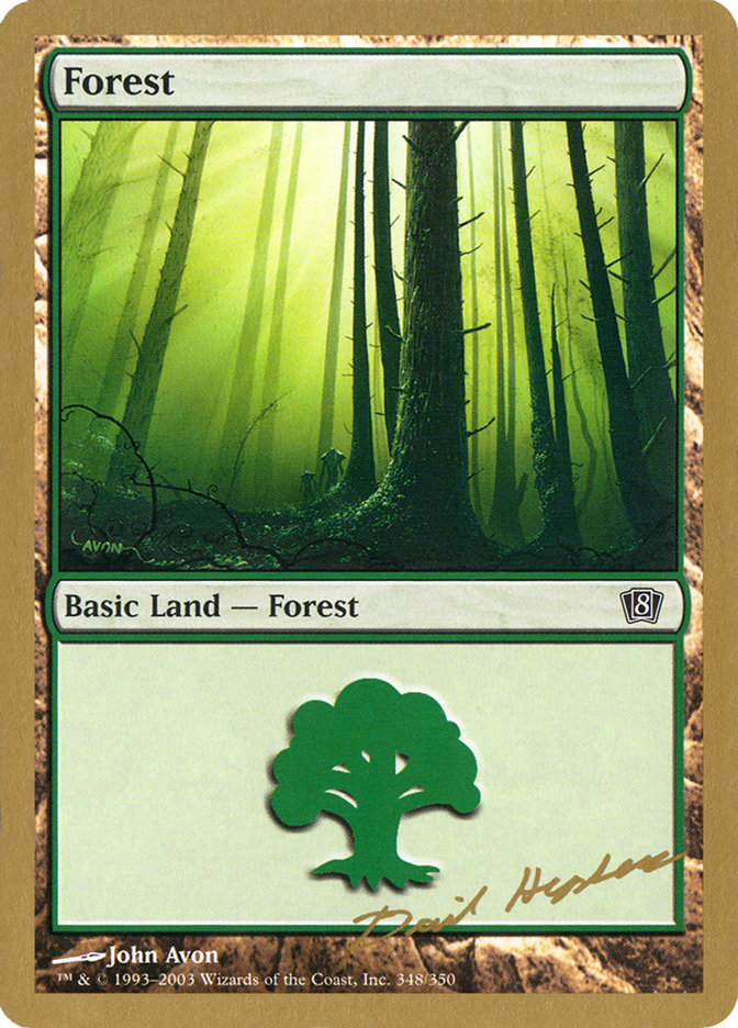 Forest (dh348) (Dave Humpherys) [World Championship Decks 2003] | D20 Games