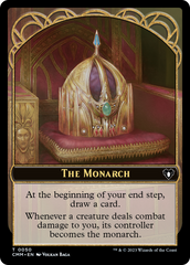 Copy (54) // The Monarch Double-Sided Token [Commander Masters Tokens] | D20 Games