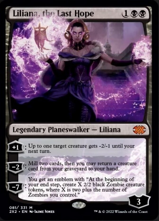 Liliana, the Last Hope [Double Masters 2022] | D20 Games