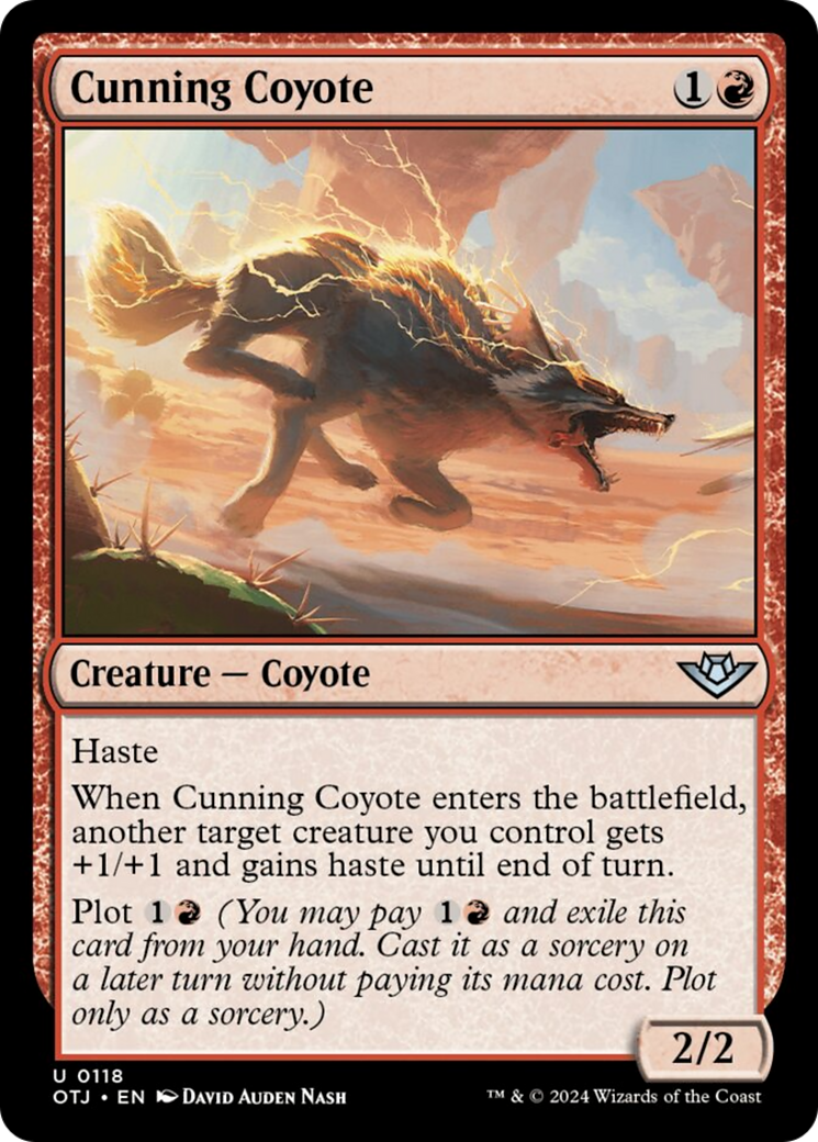 Cunning Coyote [Outlaws of Thunder Junction] | D20 Games