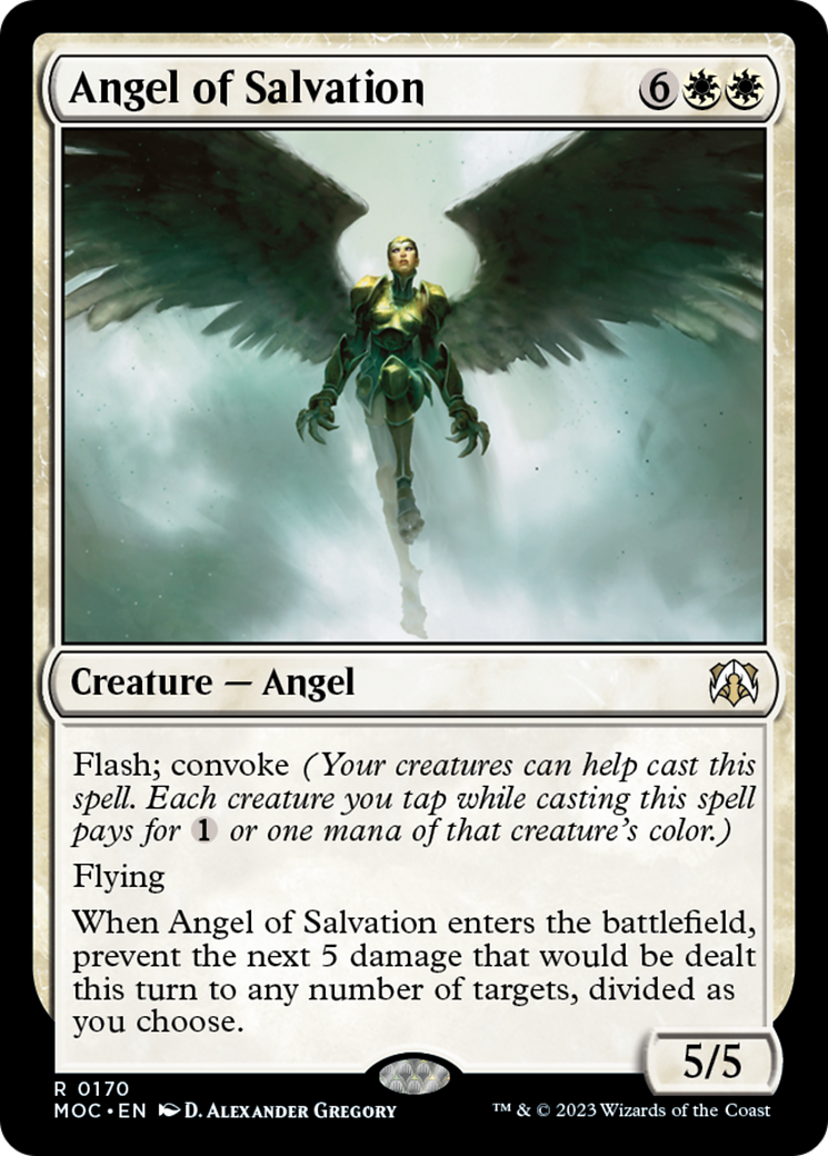 Angel of Salvation [March of the Machine Commander] | D20 Games