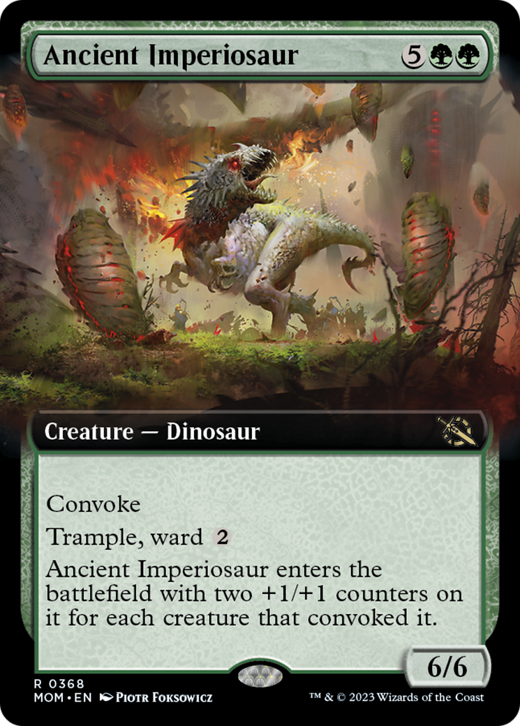 Ancient Imperiosaur (Extended Art) [March of the Machine] | D20 Games