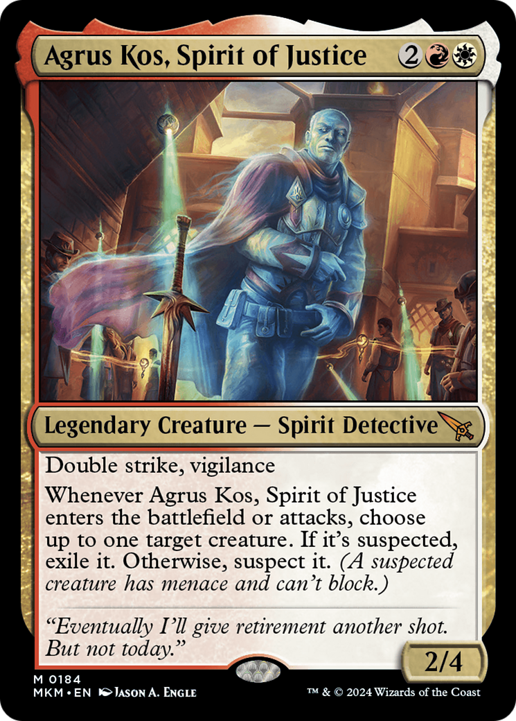 Agrus Kos, Spirit of Justice [Murders at Karlov Manor] | D20 Games