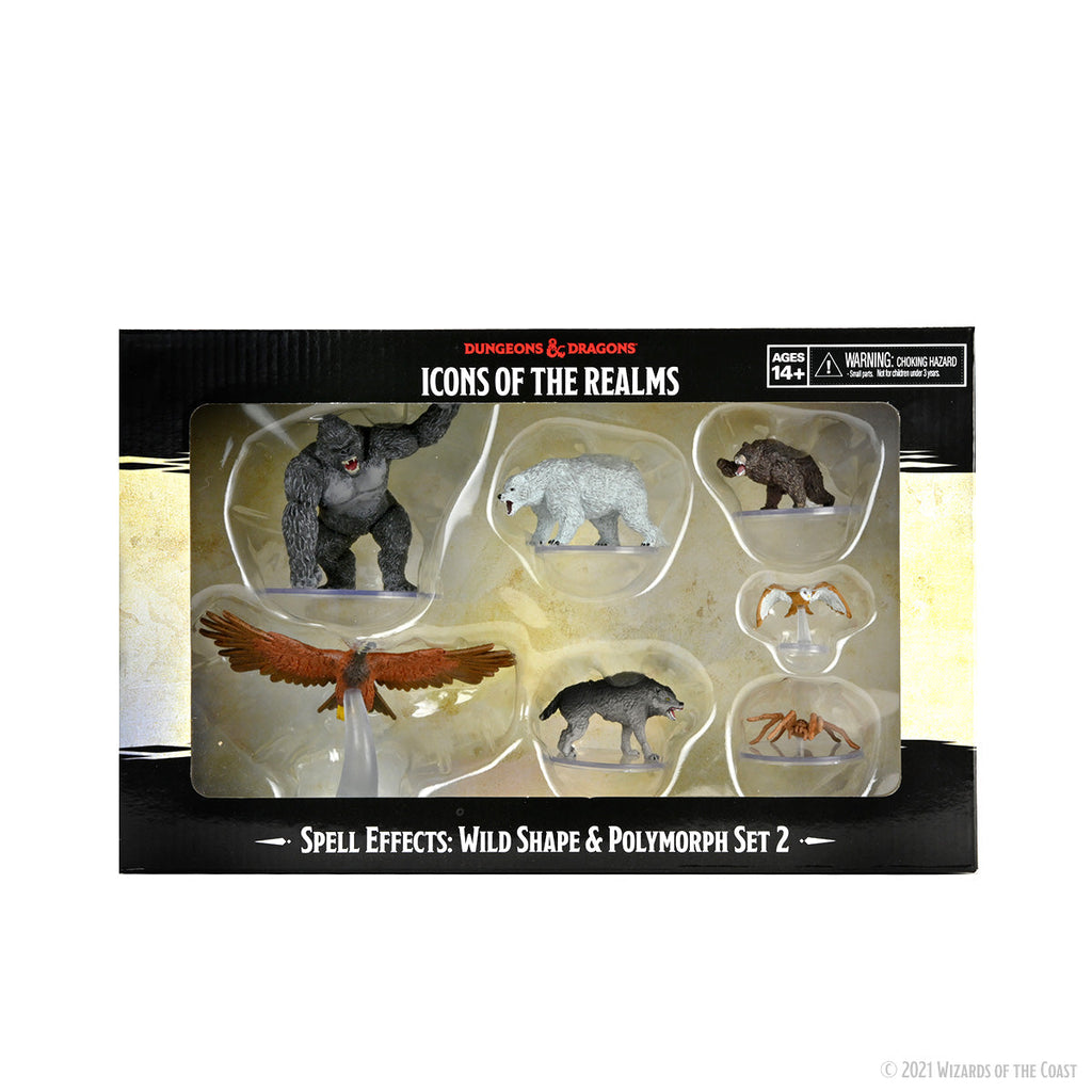 Dungeons & Dragons Icons of the Realms: Wild Shape & Polymorph Set 2 | D20 Games
