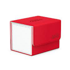 Ultimate Guard Sidewinder Xenoskin +100 Deck Box - Synergy Red & White | D20 Games