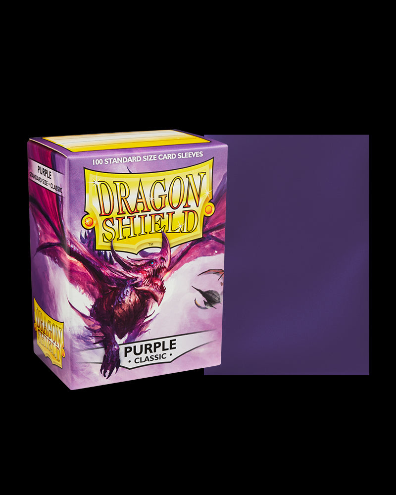 Dragon Shields: (100) Classic Purple | D20 Games