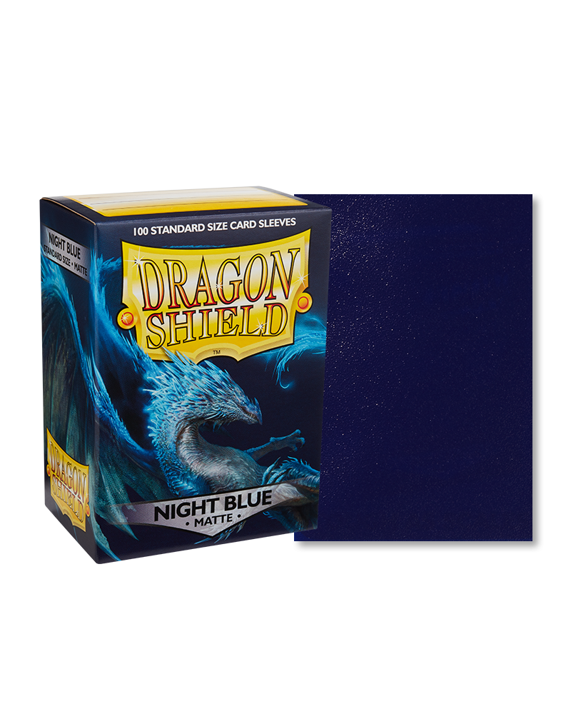 Dragon Shield Midnight Blue Matte 100 X Sleeves