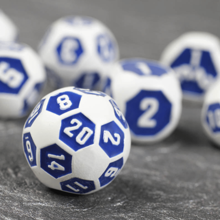 Droid Forged Set of 7 Metal Dice