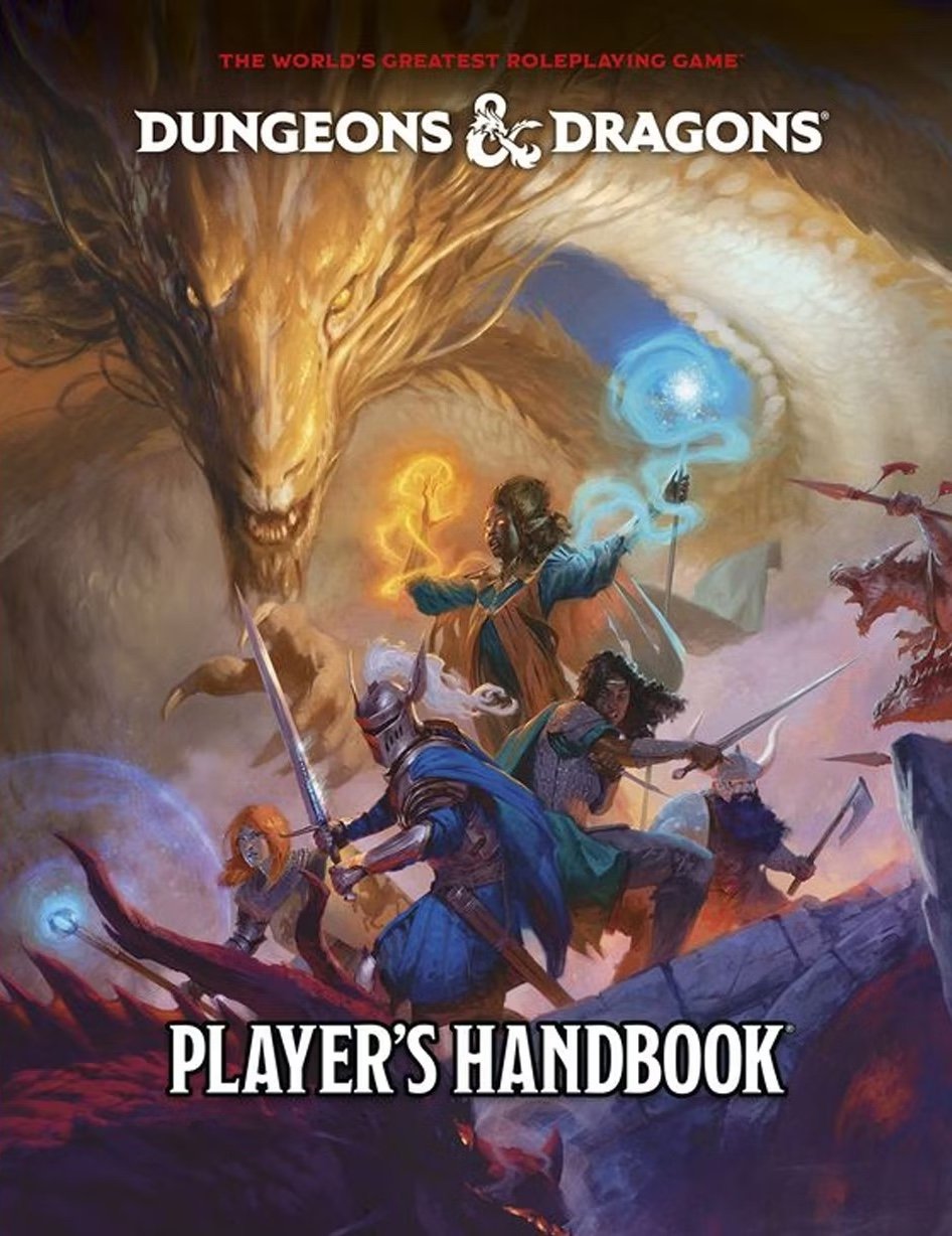 Dungeons and Dragons Players Handbook 5.5 Edition | D20 Games