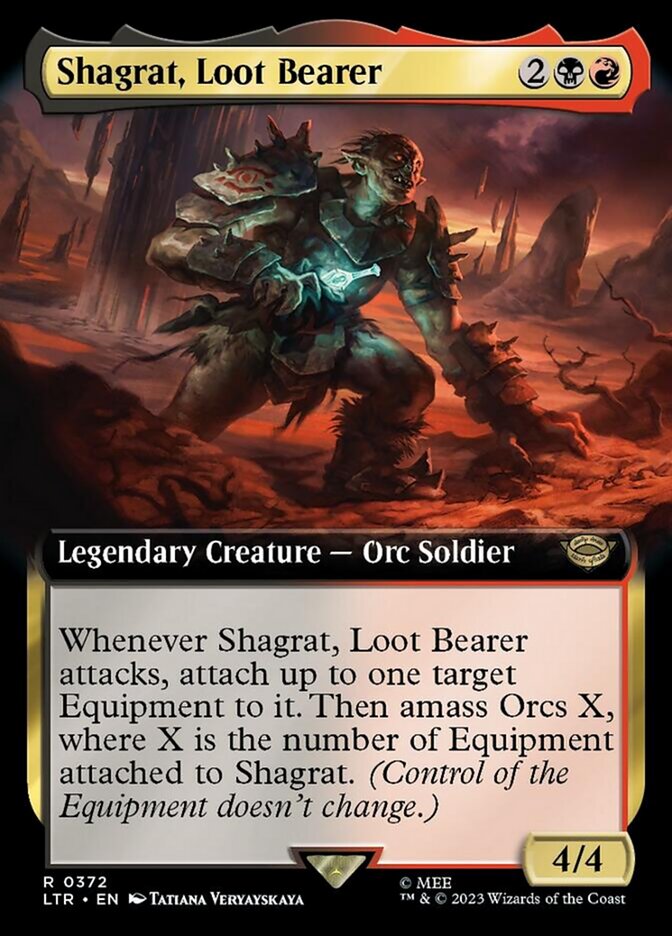 Shagrat, Loot Bearer (Extended Art) [The Lord of the Rings: Tales of Middle-Earth] | D20 Games