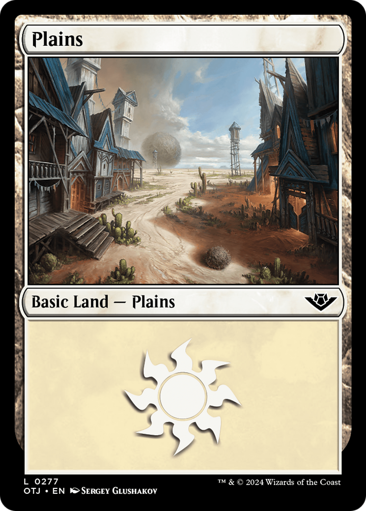 Plains (0277) [Outlaws of Thunder Junction] | D20 Games