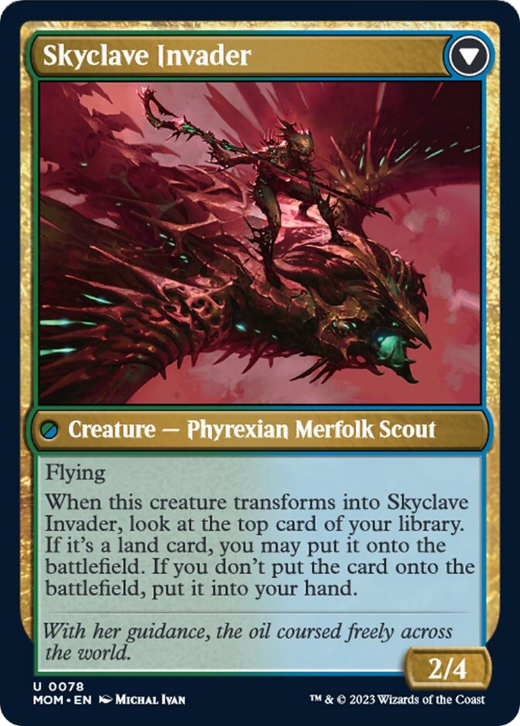 Skyclave Aerialist // Skyclave Invader [March of the Machine] | D20 Games