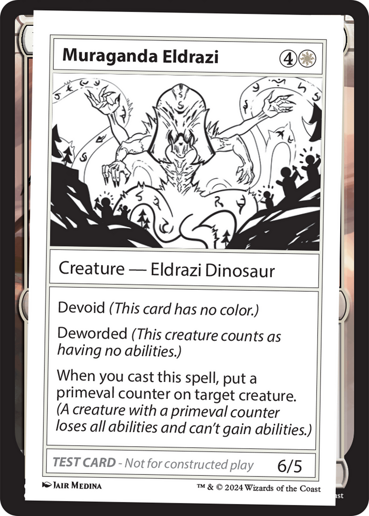 Muraganda Eldrazi [Mystery Booster 2 Playtest Cards] | D20 Games